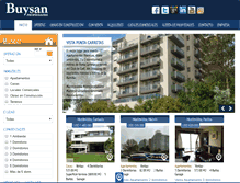 Tablet Screenshot of buscapropiedades.com